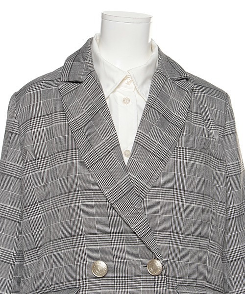 LOVETOXIC(ラブトキシック)の「ジャケットボトムセットアップ(セットアップ・キッズ・ベージュ/マルチ・M/L)」の16枚目の写真