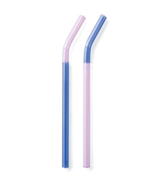 amabro（アマブロ）の「ツートーンガラスストロー / TWO TONE GLASS STRAW（カトラリー・レディース・ブルー系その他/ブラウン系その他/グリーン系その他・FREE）」の3枚目の写真