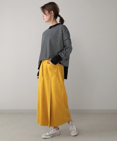Bou Jeloud(ブージュルード)の「フロントポケットパンツ(その他パンツ・レディース・イエロー/ブルー/ホワイト系その他・38)」の8枚目の写真