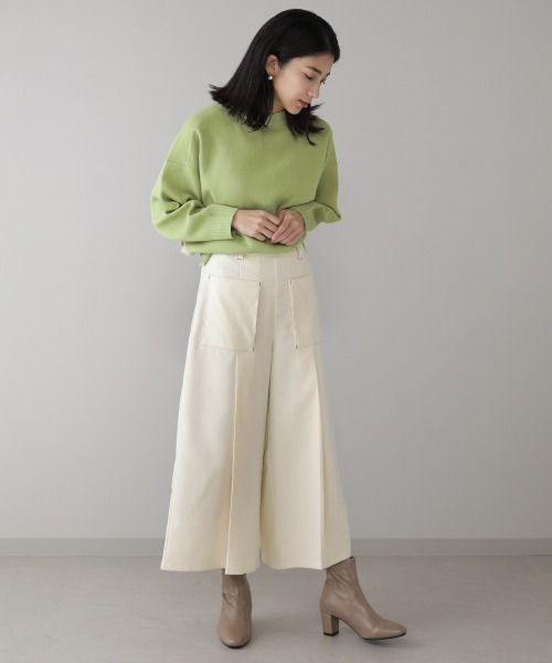 Bou Jeloud(ブージュルード)の「フロントポケットパンツ(その他パンツ・レディース・イエロー/ブルー/ホワイト系その他・38)」の17枚目の写真