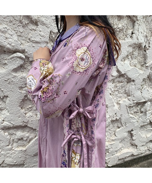 PINK HOUSE（ピンクハウス）の「バイオレットレース使いタブリエ  