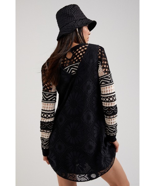 Desigual(デシグアル)の「レース ミニワンピース(ワンピース・レディース・ホワイト/ブラック/レッド・S/M/L/XL/XS)」の18枚目の写真