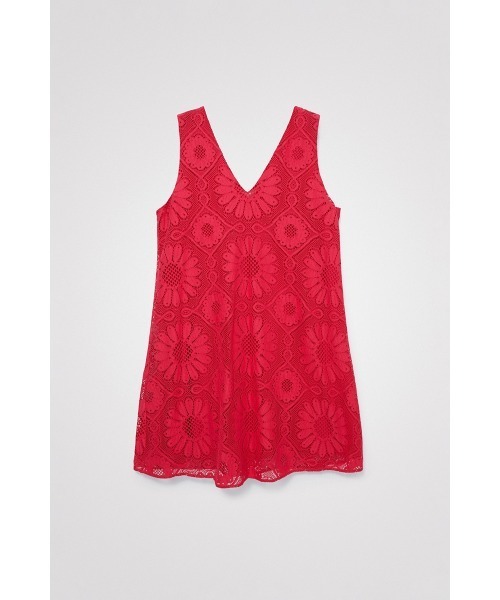 Desigual(デシグアル)の「レース ミニワンピース(ワンピース・レディース・ホワイト/ブラック/レッド・S/M/L/XL/XS)」の12枚目の写真