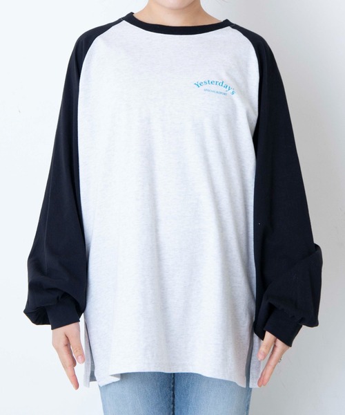 WEGO/ラグランBIGロンT（Tシャツ/カットソー）｜WEGO（ウィゴー