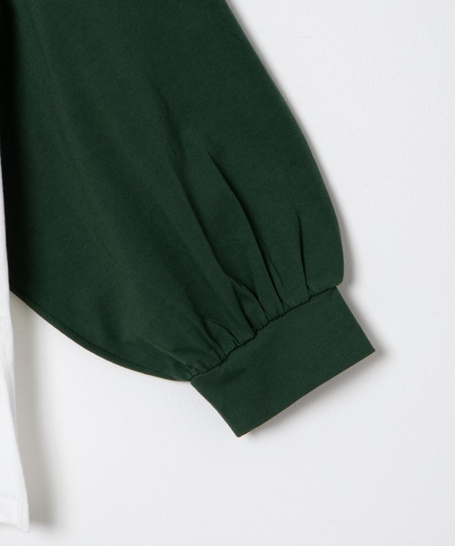 WEGO(ウィゴー)の「WEGO/ラグランBIGロンT(Tシャツ/カットソー・レディース・ネイビー/グリーン/ブラック系その他/ピンク・MEDIUM/SMALL)」の13枚目の写真