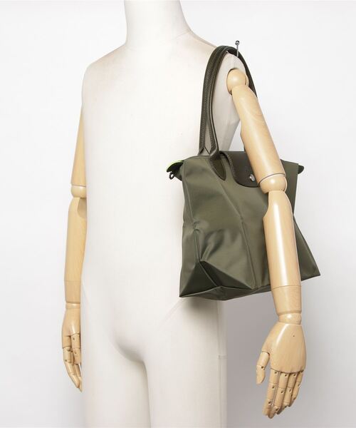 ECHELLE Liberte(エシェルリベルテ)の「LONGCHAMP LE PLIAGE GREEN S ロンシャン ル・プリアージュ グリーン ハンドバッグ(ハンドバッグ・レディース・グリーン/レッド/ブルー/ブラック・SMALL)」の14枚目の写真