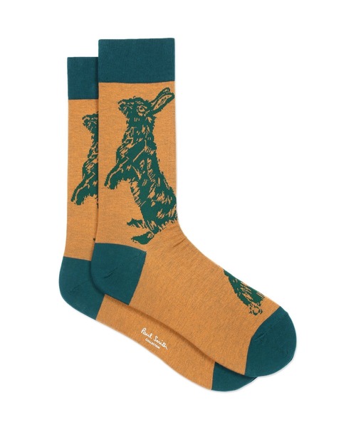 Paul Smith COLLECTION（ポールスミスコレクション）の「ラビット カジュアルソックス / 124714 CS（ソックス/靴下・メンズ・ブルー/グリーン/ライトグリーン・25-27）」の2枚目の写真