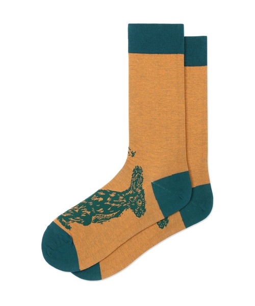 Paul Smith COLLECTION（ポールスミスコレクション）の「ラビット カジュアルソックス / 124714 CS（ソックス/靴下・メンズ・ブルー/グリーン/ライトグリーン・25-27）」の4枚目の写真