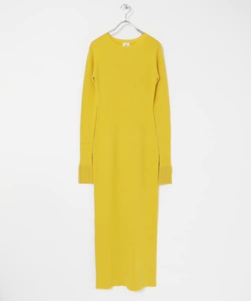 iI（アイ）の「iI　Knit onepiece（ワンピース・レディース・イエロー/オレンジ/グリーン/ボルドー・ONE）」の19枚目の写真