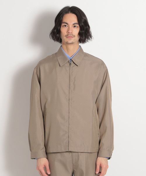 niko and...（ニコアンド）の「PEギャバジンブルゾン（ブルゾン・メンズ・ベージュ/ネイビー/ピンク・SMALL/MEDIUM/LARGE）」の13枚目の写真