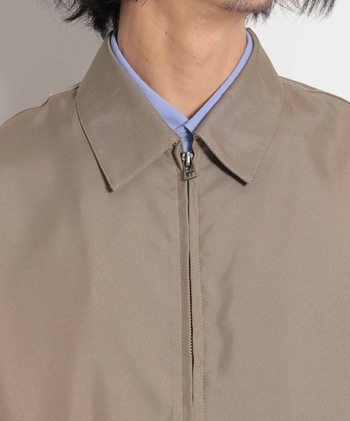 niko and...（ニコアンド）の「PEギャバジンブルゾン（ブルゾン・メンズ・ベージュ/ネイビー/ピンク・SMALL/MEDIUM/LARGE）」の16枚目の写真