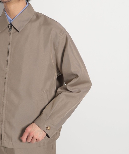 niko and...（ニコアンド）の「PEギャバジンブルゾン（ブルゾン・メンズ・ベージュ/ネイビー/ピンク・SMALL/MEDIUM/LARGE）」の17枚目の写真