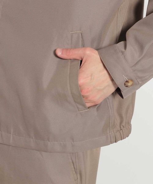 niko and...（ニコアンド）の「PEギャバジンブルゾン（ブルゾン・メンズ・ベージュ/ネイビー/ピンク・SMALL/MEDIUM/LARGE）」の19枚目の写真