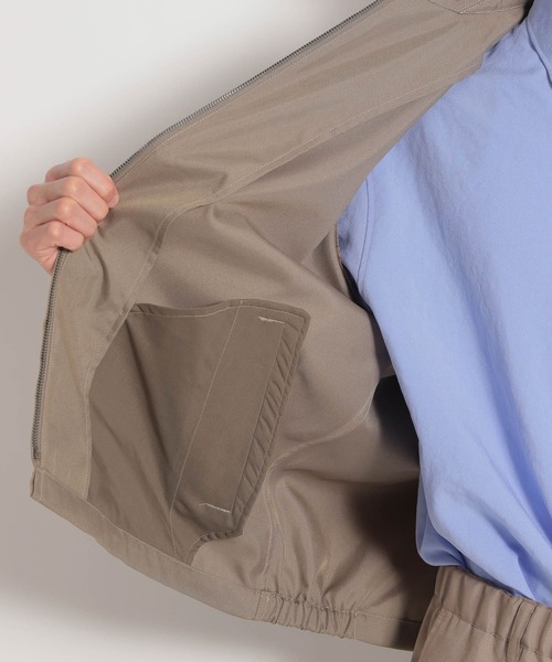 niko and（ニコアンド）の「PEギャバジンブルゾン（ブルゾン