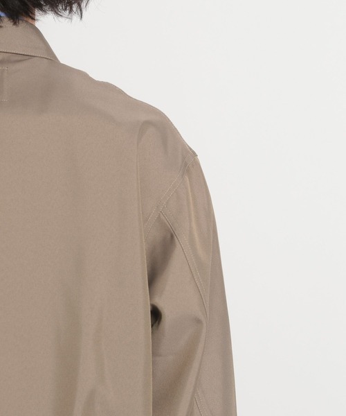 niko and...（ニコアンド）の「PEギャバジンブルゾン（ブルゾン・メンズ・ベージュ/ネイビー/ピンク・SMALL/MEDIUM/LARGE）」の21枚目の写真