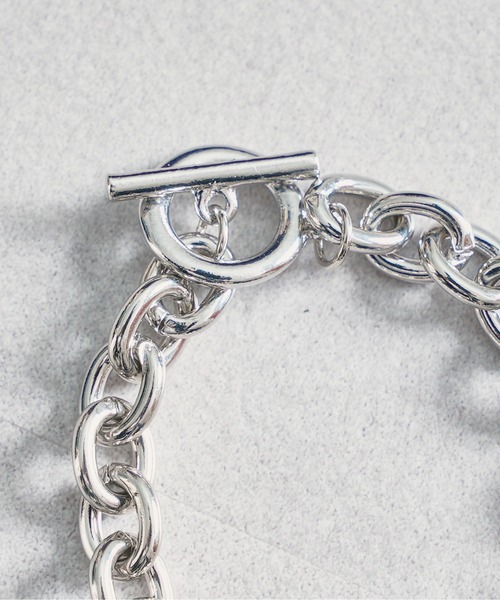 CPCM（シーピーシーエム）の「シルバーチェーンブレスレット（ブレスレット・メンズ・シルバー系その他2/シルバー/シルバー系その他/シルバー系その他7・FREE）」の5枚目の写真