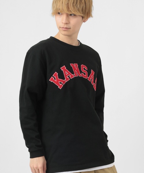 08SS アーカイブ STONE  ワッペンロゴ ロンT 無地 08SS アーカイブ STONE ISLAND ワッペンロゴ ロンT 無地