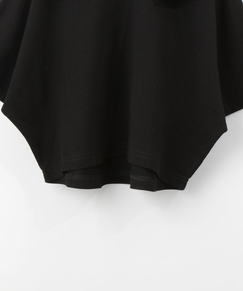 LOWRYS FARM（ローリーズファーム）の「フリル２ＷＡＹプルオーバー　270951（Tシャツ/カットソー・キッズ・アイボリー/ブラック/ブラウン/オフホワイト・110cm/120cm/130cm/140cm/150cm）」の11枚目の写真