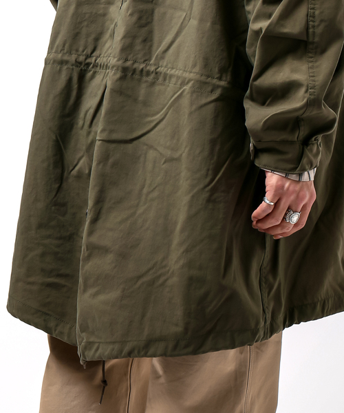 B.C STOCK（ベーセーストック）の「NYOX ミリタリーモッズコート（モッズコート・メンズ・ブラック/グリーン・MEDIUM/LARGE）」の19枚目の写真