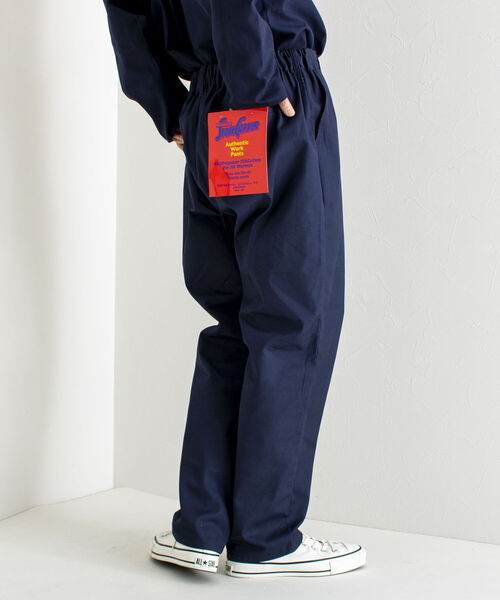 UNIVERSAL OVERALL（ユニバーサルオーバーオール）の「【UNIVERSAL OVERALL/ユニバーサルオーバーオール 】WORKER’S PANTS ワークパンツ（チノパンツ・メンズ・ブラック/ベージュ/ネイビー・MEDIUM）」の6枚目の写真