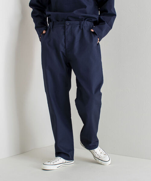 UNIVERSAL OVERALL（ユニバーサルオーバーオール）の「【UNIVERSAL OVERALL/ユニバーサルオーバーオール 】WORKER’S PANTS ワークパンツ（チノパンツ・メンズ・ブラック/ベージュ/ネイビー・MEDIUM）」の8枚目の写真