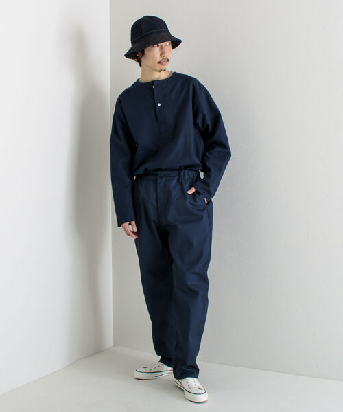 UNIVERSAL OVERALL（ユニバーサルオーバーオール）の「【UNIVERSAL OVERALL/ユニバーサルオーバーオール 】WORKER’S PANTS ワークパンツ（チノパンツ・メンズ・ブラック/ベージュ/ネイビー・MEDIUM）」の9枚目の写真