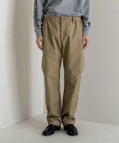 UNIVERSAL OVERALL（ユニバーサルオーバーオール）の「【UNIVERSAL OVERALL/ユニバーサルオーバーオール 】WORKER’S PANTS ワークパンツ（チノパンツ・メンズ・ブラック/ベージュ/ネイビー・MEDIUM）」の20枚目の写真