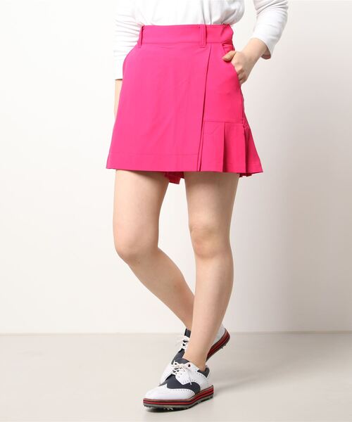Loudmouth(ラウドマウス)の「LOUDMOUTH/ラウドマウス ゴルフウェア 吸汗速乾 UVカット ハイパーストレッチ キュロット スカート(スカート・レディース・ブラック/ネイビー/オフホワイト/ターコイズブルー/ピンク・M/L/S)」の5枚目の写真