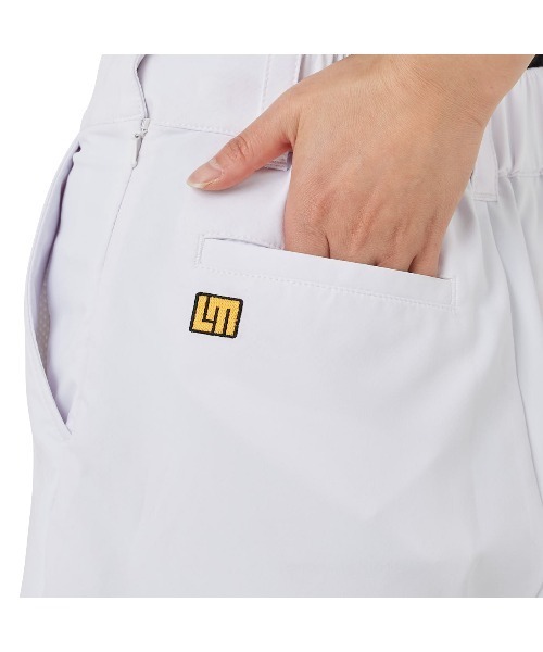 Loudmouth(ラウドマウス)の「LOUDMOUTH/ラウドマウス ゴルフウェア 吸汗速乾 UVカット ハイパーストレッチ キュロット スカート(スカート・レディース・ブラック/ネイビー/オフホワイト/ターコイズブルー/ピンク・M/L/S)」の12枚目の写真