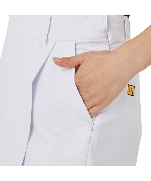 Loudmouth(ラウドマウス)の「LOUDMOUTH/ラウドマウス ゴルフウェア 吸汗速乾 UVカット ハイパーストレッチ キュロット スカート(スカート・レディース・ブラック/ネイビー/オフホワイト/ターコイズブルー/ピンク・M/L/S)」の11枚目の写真