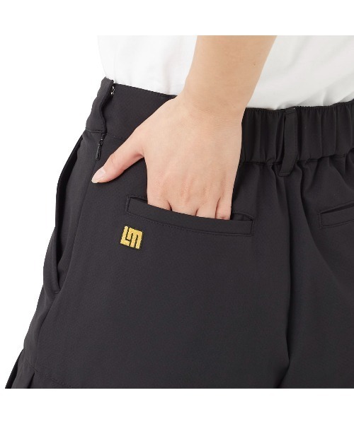 Loudmouth(ラウドマウス)の「LOUDMOUTH/ラウドマウス ゴルフウェア 吸汗速乾 UVカット ハイパーストレッチ キュロット スカート(スカート・レディース・ブラック/ネイビー/オフホワイト/ターコイズブルー/ピンク・M/L/S)」の15枚目の写真