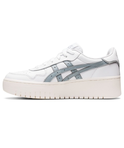 ASICS（アシックス）の「JAPAN S PF (ジャパン エス ピーエフ)【直営店限定】（スニーカー・レディース・ホワイト×グレー・22.5/26/25/24.5/24/23.5/25.5/23）」の6枚目の写真