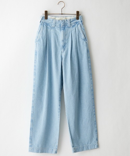 THE SHINZONE（ザ　シンゾーン）の「[THE SHINZONE/ザ シンゾーン] トムボーイジーンズ（デニムパンツ・レディース・ライトインディゴブルー/オフホワイト・32/34/0）」の14枚目の写真