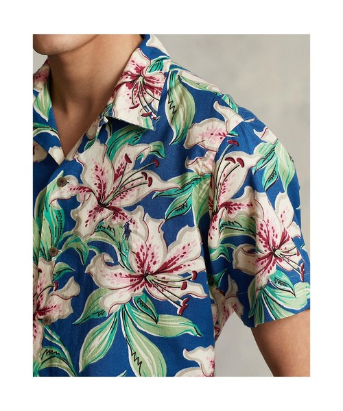 POLO RALPH LAUREN（ポロ ラルフ ローレン）の「クラシック フィット フローラルプリント キャンプ シャツ（シャツ/ブラウス・メンズ・マルチ・S/M/L/XL/XS/XXL）」の5枚目の写真