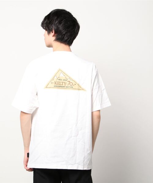 KELTY(ケルティ)の「KELTY 70thロゴTシャツ KE22113028(Tシャツ/カットソー・メンズ・ホワイト・XL/L/M)」の3枚目の写真