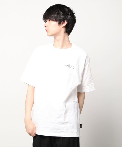 KELTY(ケルティ)の「KELTY 70thロゴTシャツ KE22113028(Tシャツ/カットソー・メンズ・ホワイト・XL/L/M)」の4枚目の写真