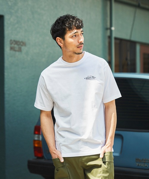 KELTY(ケルティ)の「KELTY 70thロゴTシャツ KE22113028(Tシャツ/カットソー・メンズ・ホワイト・XL/L/M)」の12枚目の写真