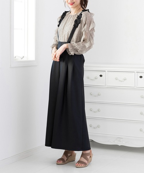 初回特典付 スリーブフリル小花ブラウス 正規取扱店 Brasili Com Br