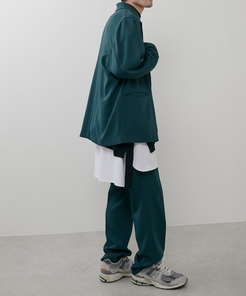 Lui's（ルイス）の「オーバーニットベスト（ベスト・メンズ・ブラック/グリーン/オフホワイト・FREE）」の6枚目の写真