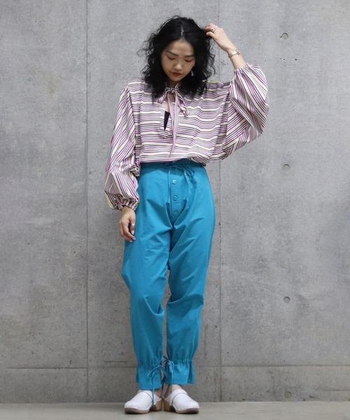 FREAK'S STORE（フリークスストア）の「ウエストシャーリングボーダートップス（Tシャツ/カットソー・レディース・ストライプ・ﾌﾘ-）」の14枚目の写真