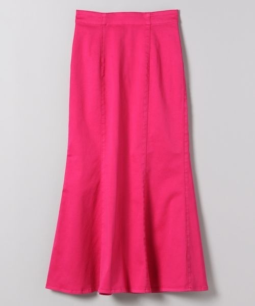 JEANASIS(ジーナシス)の「ストレッチマーメイドデニムスカート/275526(スカート・レディース・ブラック/ピンク/ブルー/グリーン・FREE)」の1枚目の写真