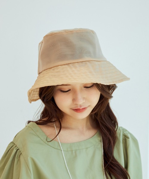 VIS（ビス）の「シアーバケットハット（ハット・レディース・ブラック/ベージュ・FREE）」の13枚目の写真
