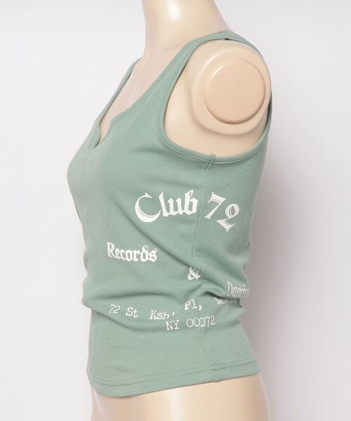 KIRSH(キルシー)の「KIRSH FRONT CUTTING SLEEVELESS LS フロントカッティング スリーブレス(タンクトップ・レディース・グリーン/ブラック・ONE SIZE)」の22枚目の写真
