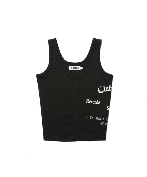 KIRSH(キルシー)の「KIRSH FRONT CUTTING SLEEVELESS LS フロントカッティング スリーブレス(タンクトップ・レディース・グリーン/ブラック・ONE SIZE)」の9枚目の写真