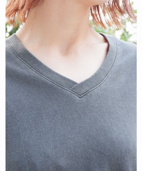 MANASTASH(マナスタッシュ)の「MANASTASH/マナスタッシュ W's PIGMENT FLARE DRESS ウィメンズピグメントフレアワンピース(ワンピース・レディース・ブラック/ベージュ/グリーン・MEDIUM)」の9枚目の写真