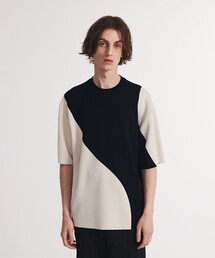 UNITED TOKYO | ラウンドミラノリブストレッチニットTEE(ニット/セーター)