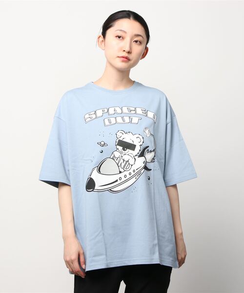 LAND by MILKBOY（ランドバイミルクボーイ）の「ROCKET BEAR TEE（Tシャツ/カットソー・レディース・A/B/C・L/XL）」の3枚目の写真