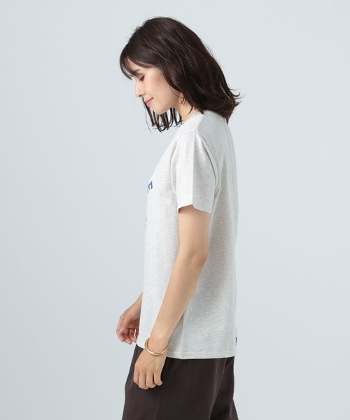 BAYFLOW(ベイフロー)の「アソートカレッジロゴT(Tシャツ/カットソー・レディース・ネイビー/グリーン/アイボリー・FREE)」の6枚目の写真