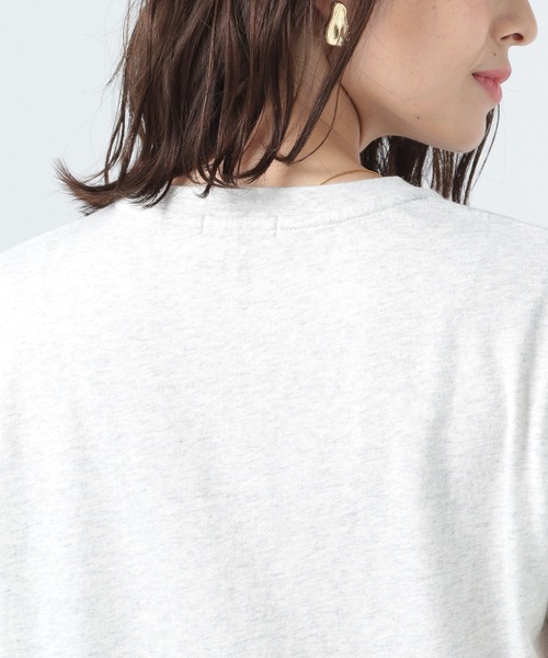 BAYFLOW(ベイフロー)の「アソートカレッジロゴT(Tシャツ/カットソー・レディース・ネイビー/グリーン/アイボリー・FREE)」の18枚目の写真