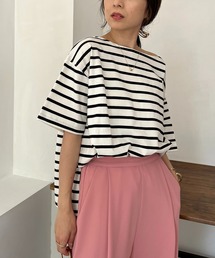 CAPRICIEUX LE'MAGE | カラーボ-ダーTシャツ(Tシャツ/カットソー)